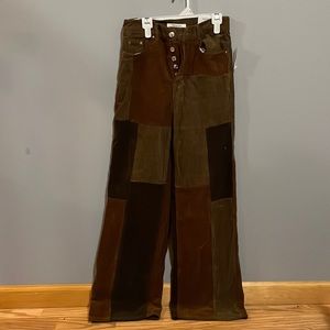 Pacsun Cordaroy Patchwork Baggy Jeans